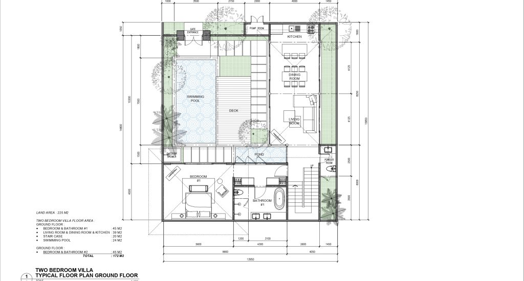 Two Bedroom Pool Villa Luxe