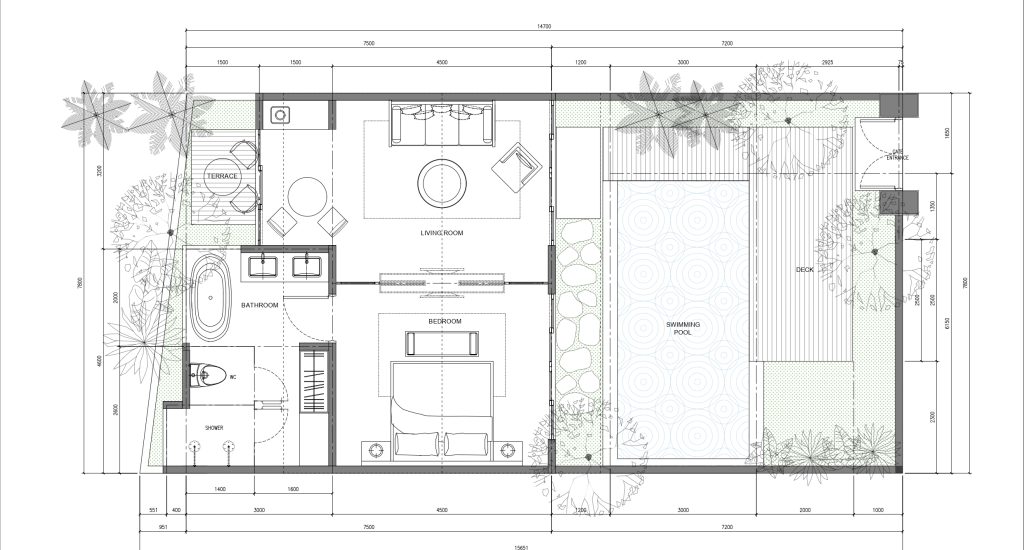 One Bedroom Pool Villa Intimate