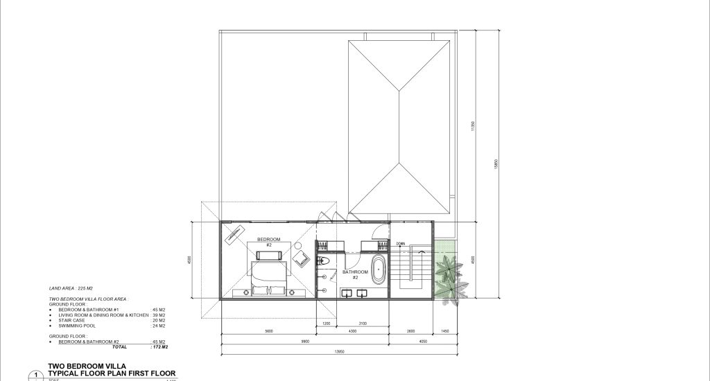 Two Bedroom Pool Villa Luxe